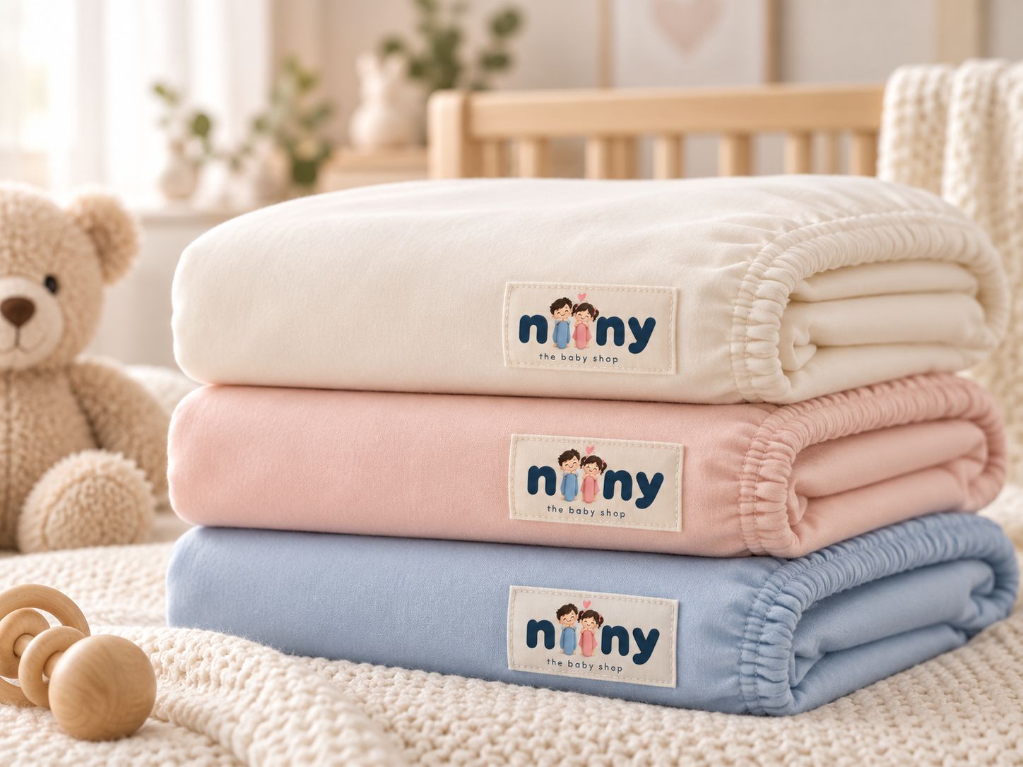 NIINY CottonCloud Fitted Sheet