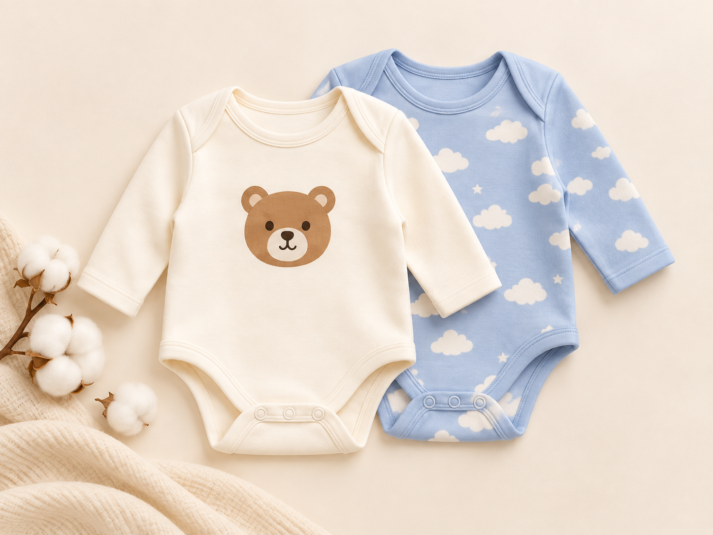 NIINY CottonCloud Bodysuits