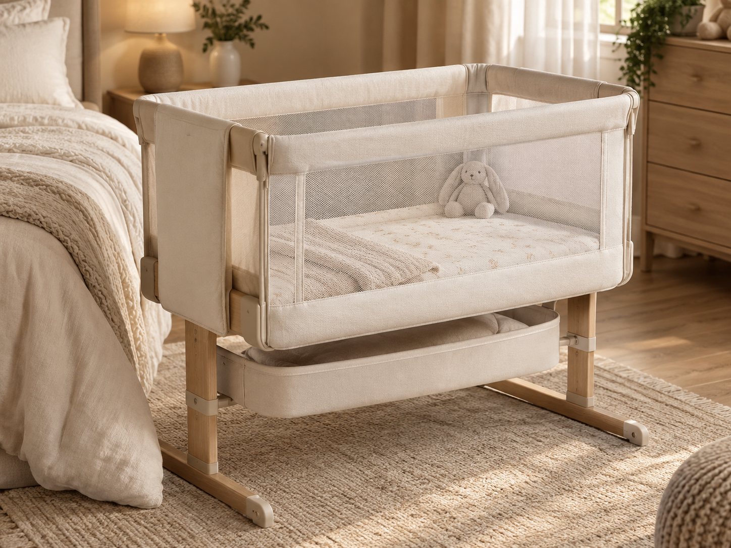 NIINY CloudNest Bedside Bassinet