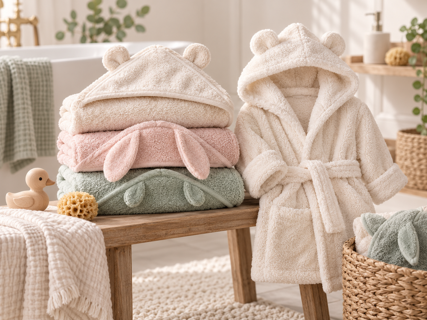 Hooded Towels & Robes